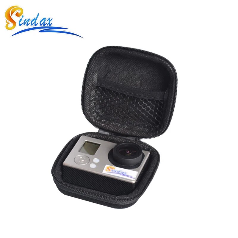 Mini Camera Bag Storage Box Camera Case Earphone Portable Sports Action Camera Bag For Gopro Hero 8 7 6 5 Xiaomi Yi 4k Accessory