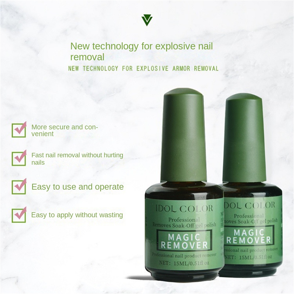 1PC Nail Remover Cách Mạng sáng tạo nước Tẩy Nhũ Móng tay trò chơi Changer vô tư Nail Art nổ Gel Remover xuất sắc xu hướng