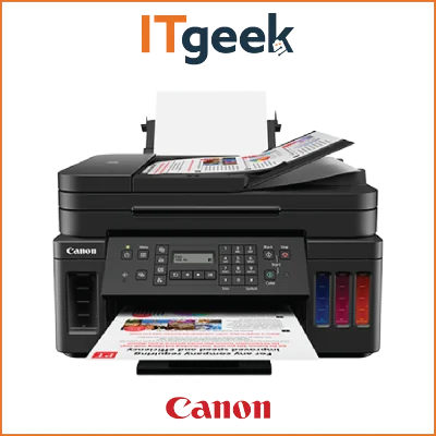 Canon PIXMA G7070 Refillable Ink Tank Wireless All-In-One with Fax Printer