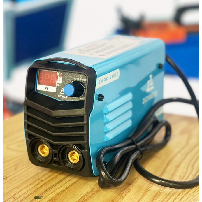 Máy hàn điện tử weldcom zarc2500, hàn que 1.0-3.2, bảo hành điện tử 12 tháng