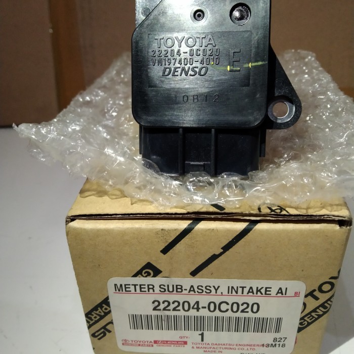 Sensor Air flow filter udara Camry Harrier Alphard 2400cc 22204-22010 Harga 1,440,000 rupiah*Gratis Ongkir