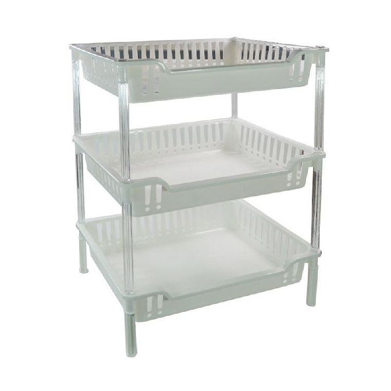 PIONEER ชั้นวางของอเนกประสงค์ PN8019L/3*ขาว - ยี่ห้อ Pioneer ราคา 329 บาท*ส่งฟรี