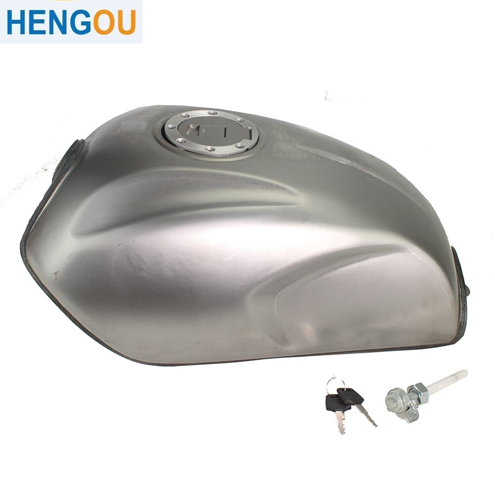 Dày 2.9gal 11L Xe máy không sơn Vintage Universal Cafe Racing Tank Honda CG125 CG125S CG250