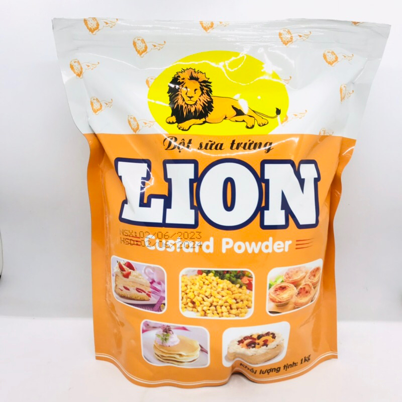 1kg bột trứng sữa/ sư tử Lion