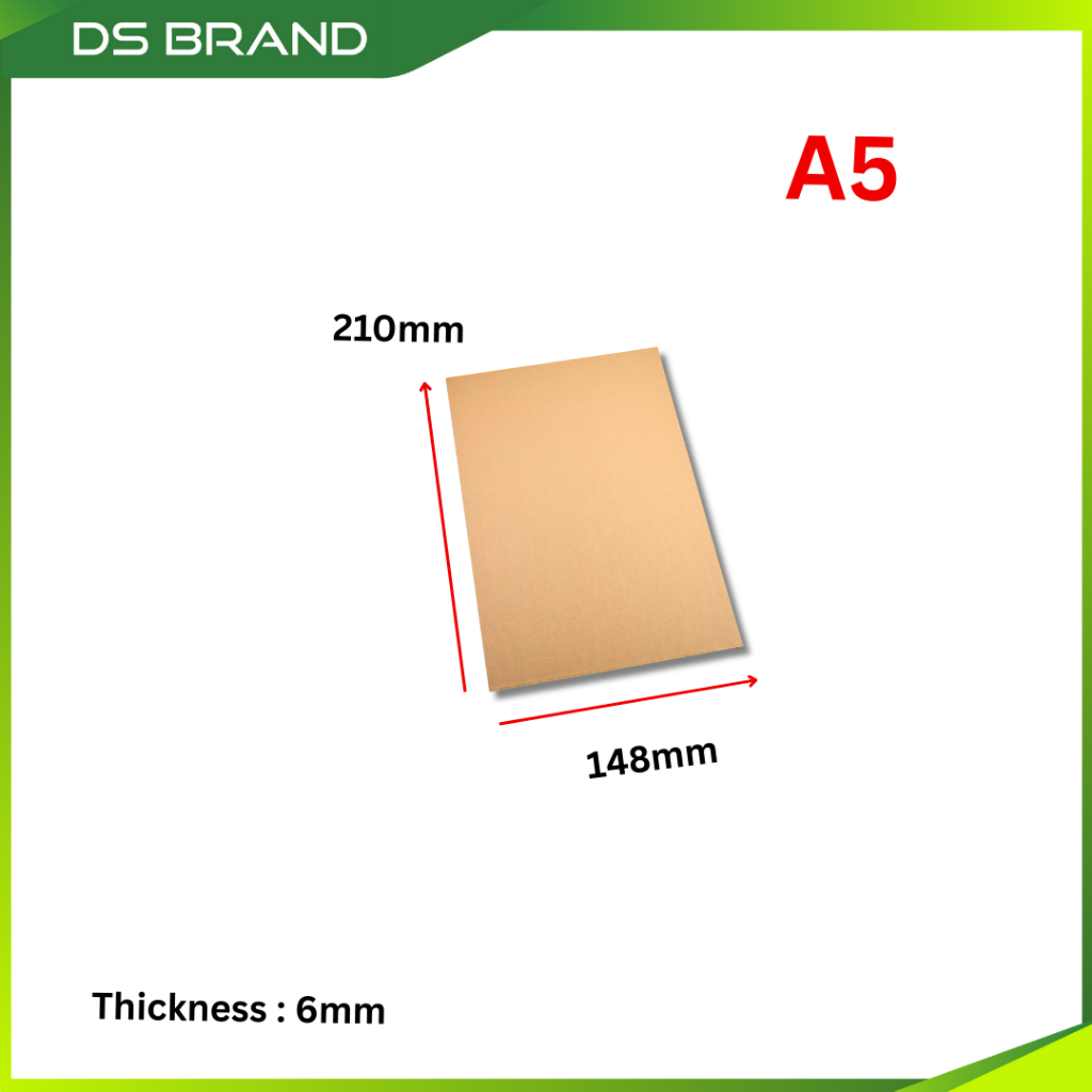 Cardboard DIY A5 A4 A3 A2 A1 A0 Size / Kotak Lapik Kad / Packaging Card Board / Packing Kotak / Packing Cardboard - M2