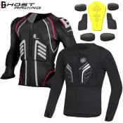 Motorcycle Full Body Armor Jacket - Moto Protective Gear