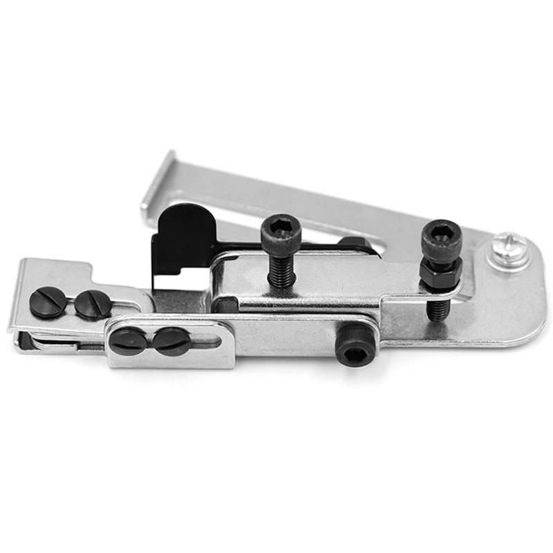(BOTH) 1 PCS Top Zipper Artifact Flat Car Synchronous Car Fixed Placket Line Zipper Setting Gauge Presser Foot Assistant