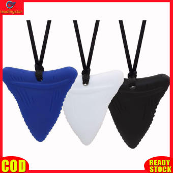 Leadingstar RC đích thực 3 cái Vòng ngậm mọc răng cho bé silicon mềm răng cá mập đồ chơi gặm bé MOL Stick cảm giác vòng cổ đồ chơi cho bé mọc răng