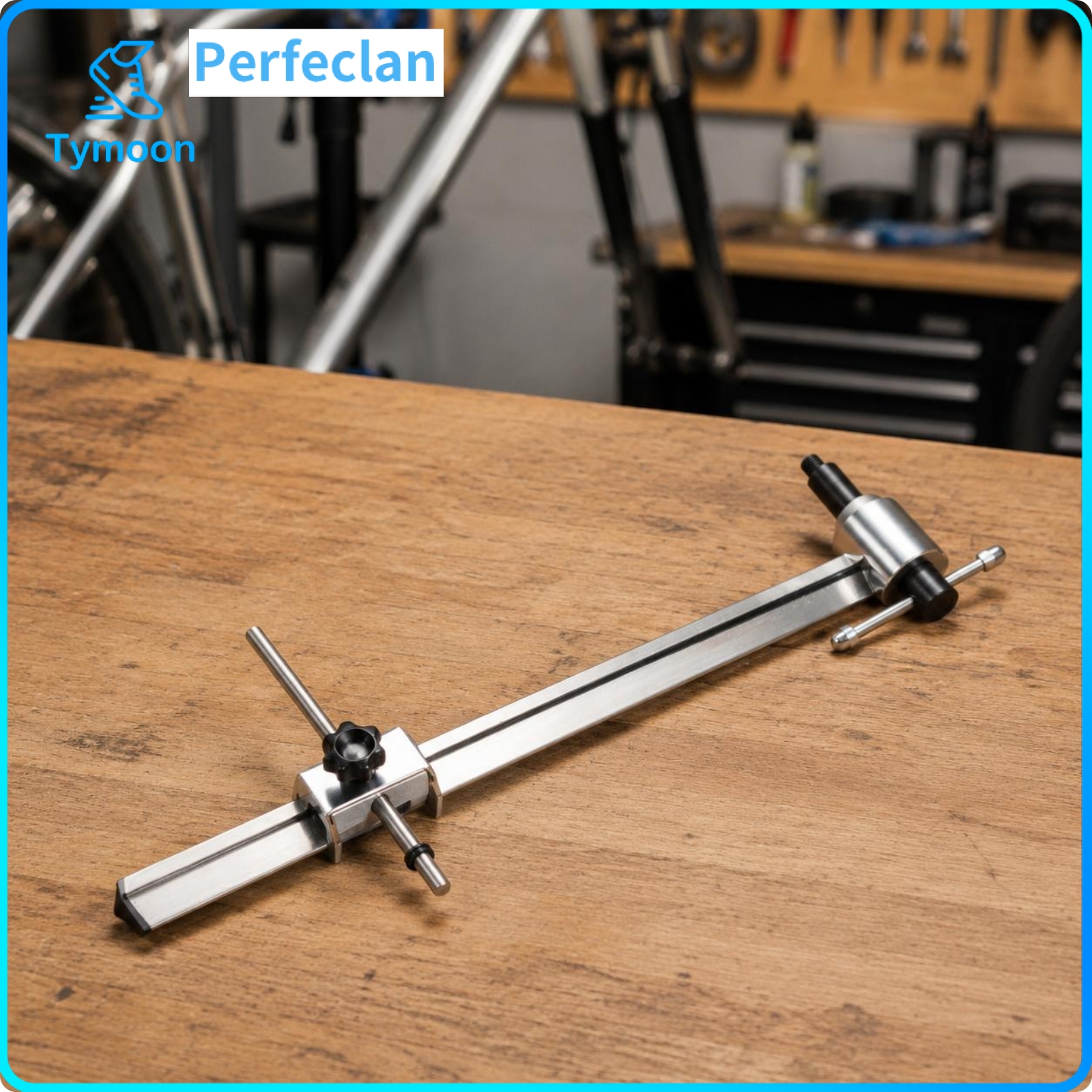 Perfeclan M10 Two-Wheeler Rear Derailleur Alignment Tool Adjustable Derailleur Hanger Alignment Tool Silver Finish Seamless Shifting Giá 689,745 Đồng*Miễn phí vận chuyển