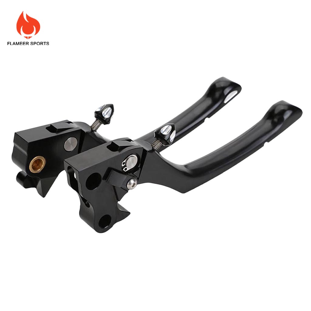 Phanh hợp kim đèn flameer đòn bẩy ly hợp Trái + Phải cho XL883 / 1200 2004 13