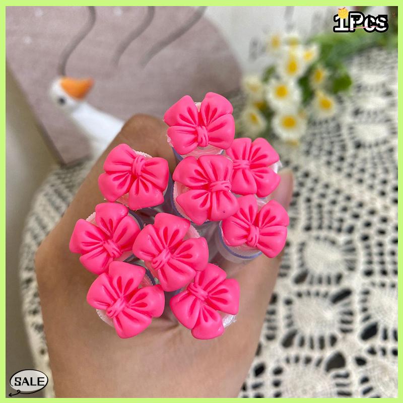 Follow Get New【TIS】 1Pcs Đầy Màu Sắc Bow Tie Lông Mi Bàn Chải Ống Với Pha Lê Lash Mascara Wands Lông Mày Lược Spoolies Applicators Trang Điểm Công Cụ - 7