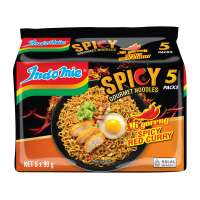 Indomie Mi Goreng Spicy Red Curry (5 x 90g)