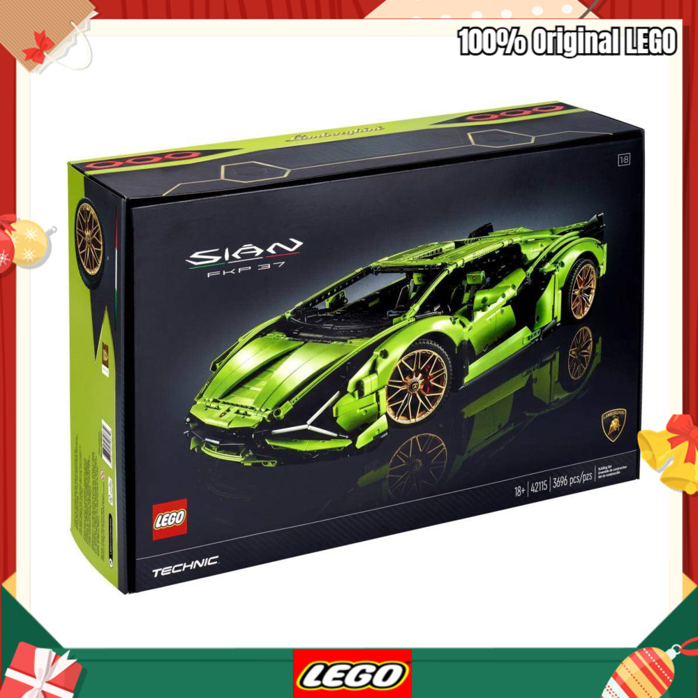 【Official】 LEGO 42115 Technic Lamborghini Sian FKP 37  3696pcs 18+ Original LEGO toys gift