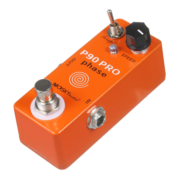 MOSKYaudio P90 PRO PHASE Phaser Pedal Guitar Effects Single Mini Vintage Phaser Pedal Effect Pedal