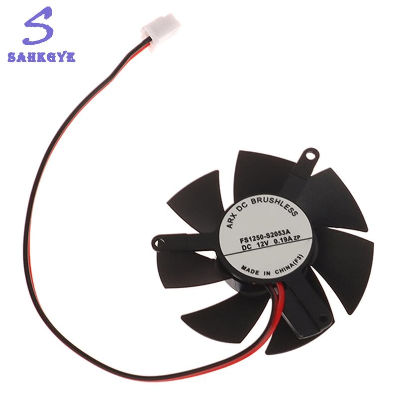 Graphics Video Card Cooler Cooling Fan for R7 430 FD5010U12S 12V 0.19A 47MM 39x39x39MM 2.5Pin Cooler Fan ราคา 140 บาท*ส่งฟรี