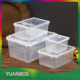 YUANBOS Bò sát hộp Bọ Ngựa nhảy nhện tằm hộp nuôi bò sát hộp nuôi