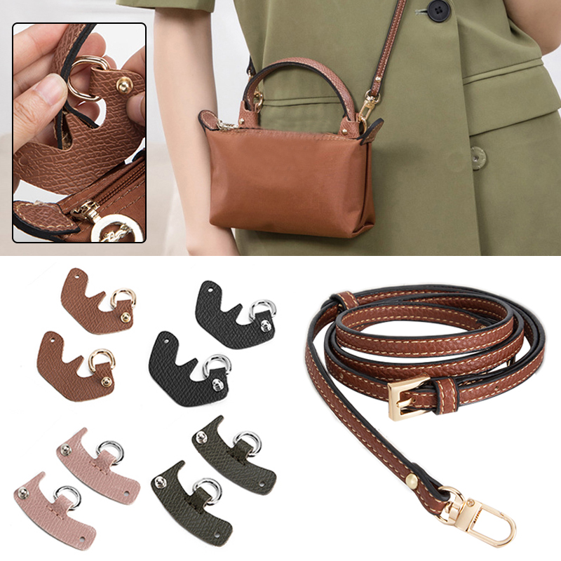 Longchamp Túi Bộ Phận Chuyển Phụ kiện túi đeo chéo có thể điều chỉnh được Dây Đeo Đấm Miễn Phí Vai Túi đeo dây đeo thay thế Phụ kiện túi Longchamp túi nhỏ Dây Đeo da thật Dây Đeo Vai