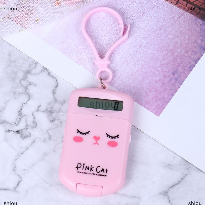 [COD] shiou Máy Tính Xách Tay Móc Khóa Sáng Tạo kích thước bỏ túi đồ dùng văn phòng máy tính - 3