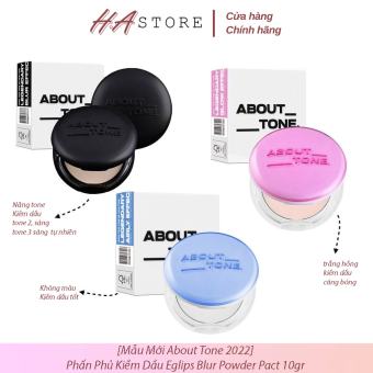 Phấn Phủ Dạng Nén About Tone Eglips Nâng Tone Kiềm Dầu 10gr Hastore