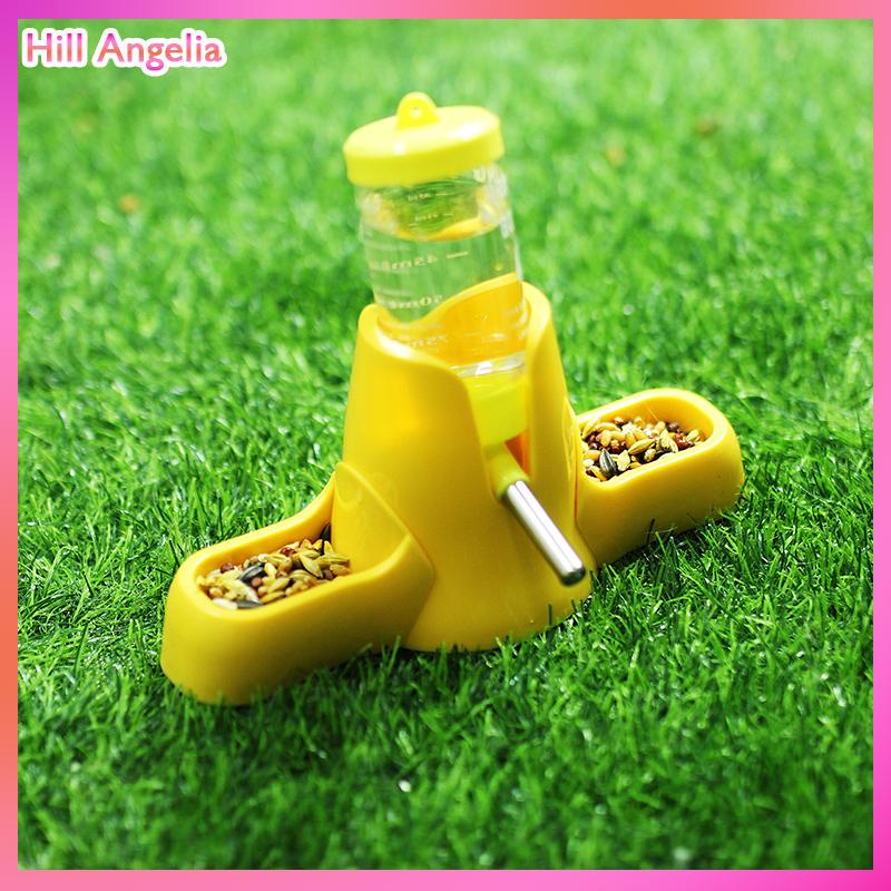 [Hill Angelia] Hamster chai nước động vật nhỏ phụ kiện tự động cho ăn thiết bị thực phẩm container Pet uống chai - 5