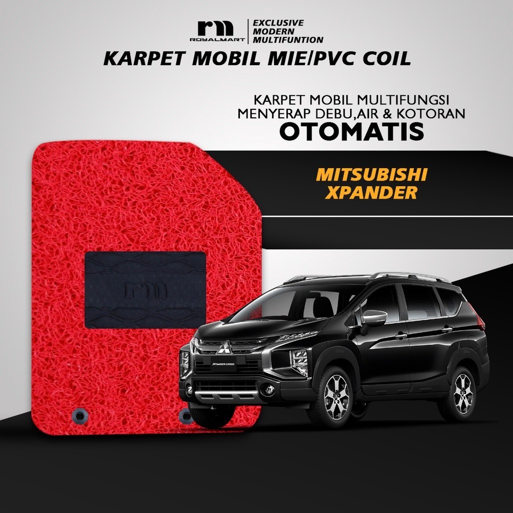Royal Mart - Karpet Mobil MITSUBISHI EXPANDER/Carpet Mie Bihun Premium Keset PVC Anti Slip Aksesoris Interior Mobil Harga 717,300 rupiah*Gratis Ongkir