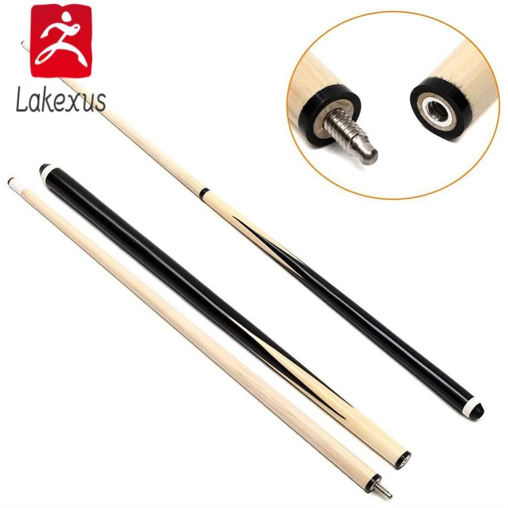 Lakexus 1 đồ chơi bi da 9 bi 1/2 145cm dụng cụ bi gậy chơi Bi Da gỗ trắng bi da đầu 12mm