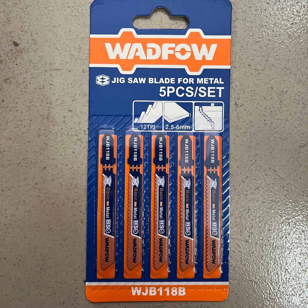Bộ lưỡi cưa lọng 5 chi tiết wadfow wjb118b