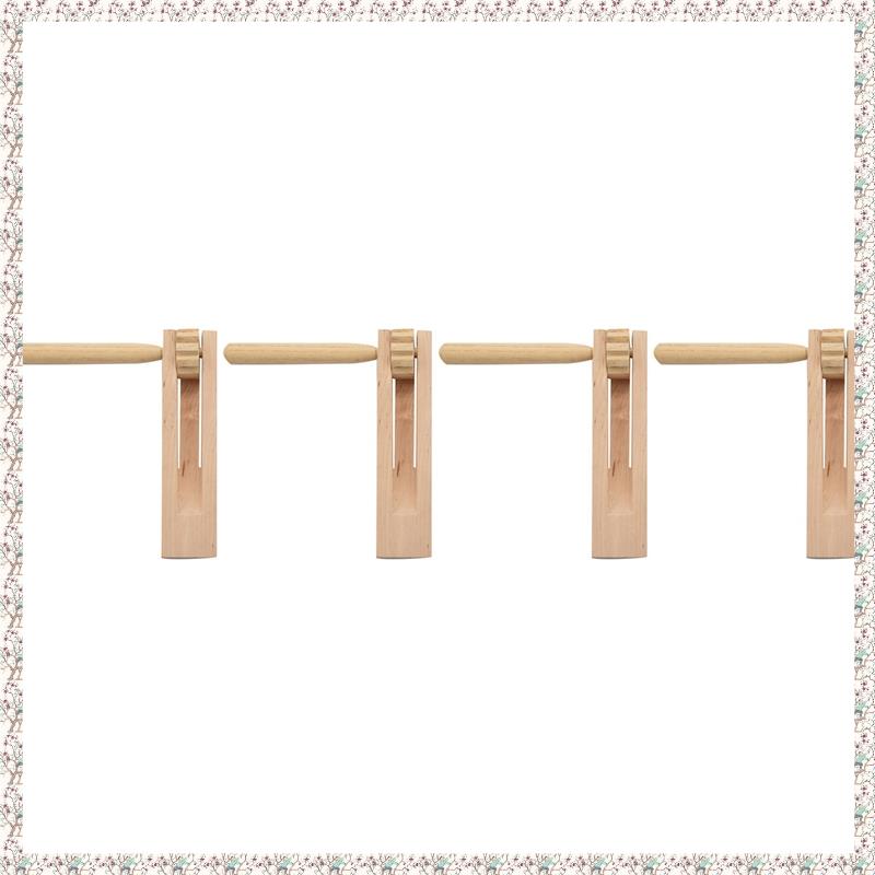 (CGKP) 8X Wooden Ratchet Noise Maker Grogger Traditional for Parties Sports Events and Celebrations