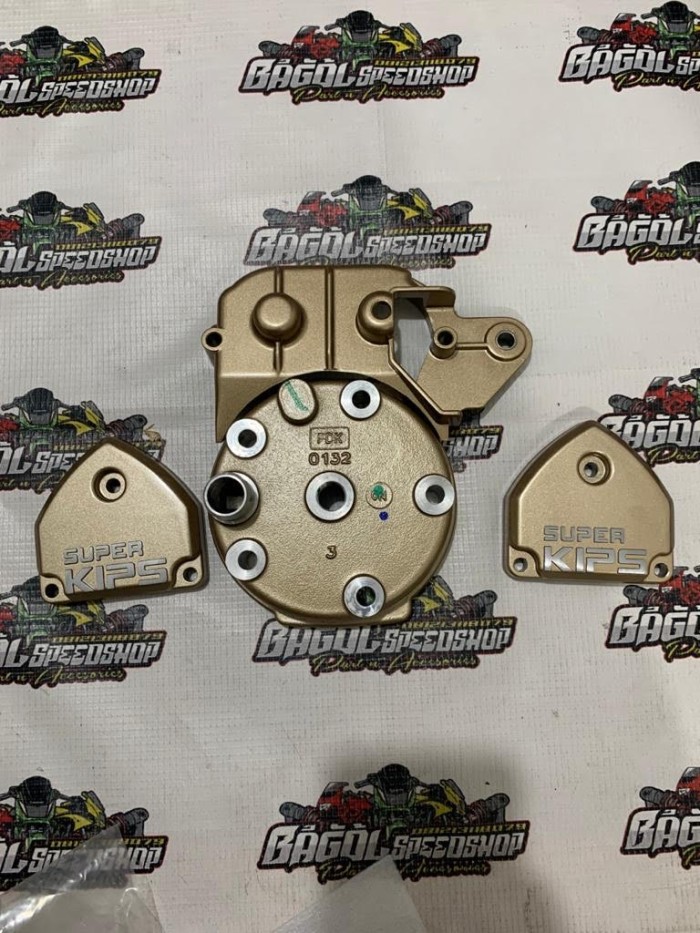 TERMURAH 1PAKET HEAD TUTUP SUPER KIPS PDK GOLD NINJA RR R SS KMI - Harga 1,625,000 rupiah*Gratis Ongkir