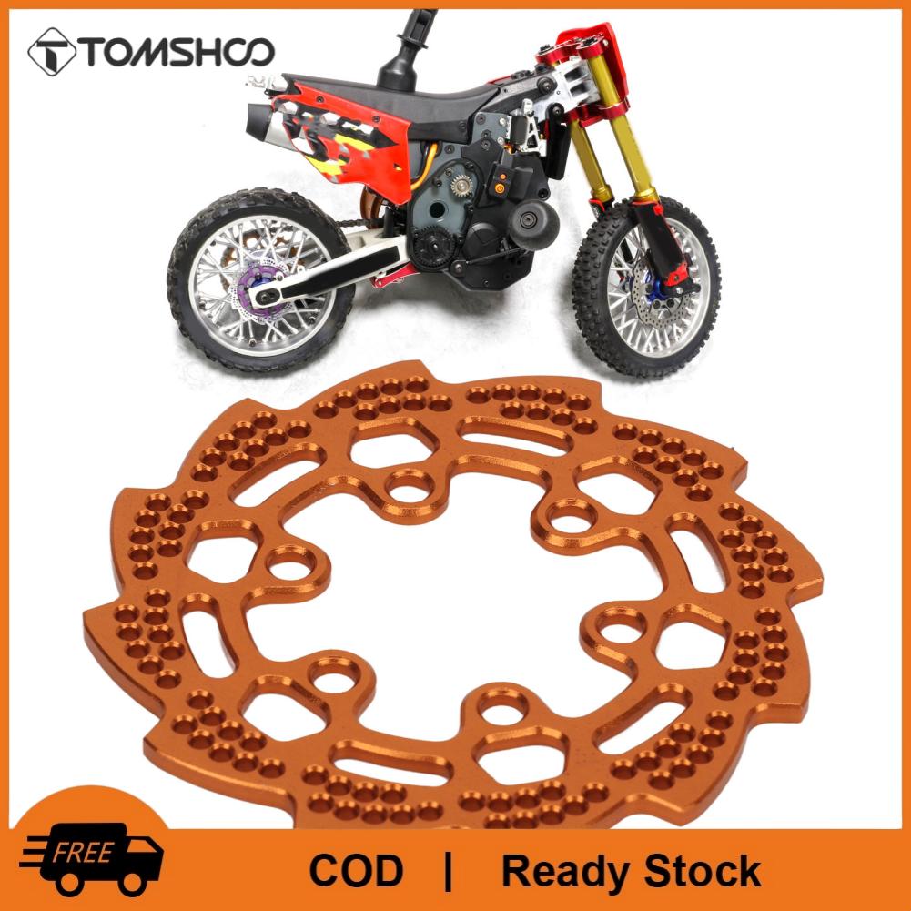 Tomshoo RC phanh sau xe mô tô Đĩa dirtbike Đĩa phanh sau cường độ cao tinh tế cho Xe máy điện