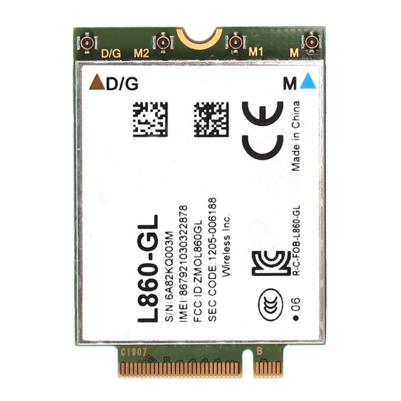 Fibocom l860-gl 4g module wlan card lte-a pro cat16 4g lte l860