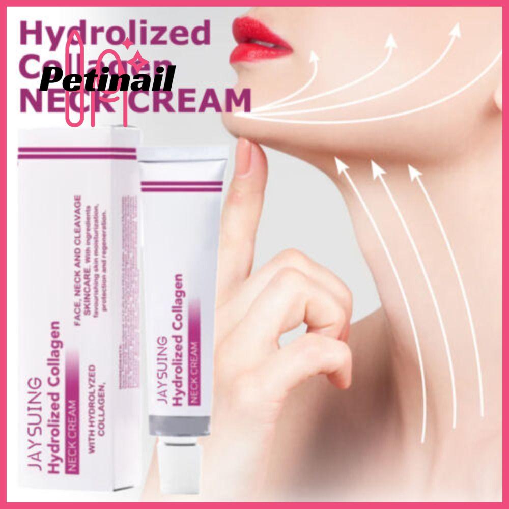 Petinail phụ nữ da làm săn chắc nuôi dưỡng loại bỏ nếp nhăn thủy phân collagen kem cổ trì hoãn da lão hóa chăm sóc da