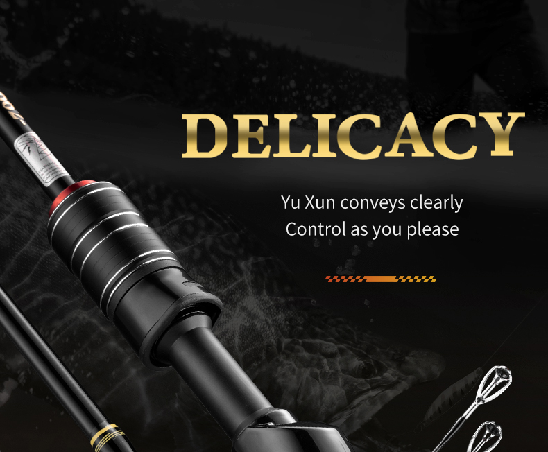 4Rooblinos DELICACY L.W 0.6-8g UL Fishing Rod Casting Spinning Rod Ultralight Carbon Fiber Hollow + Solid 2 Tips Bait Casting Rod Giá  740,483 Đồng*Miễn phí vận chuyển