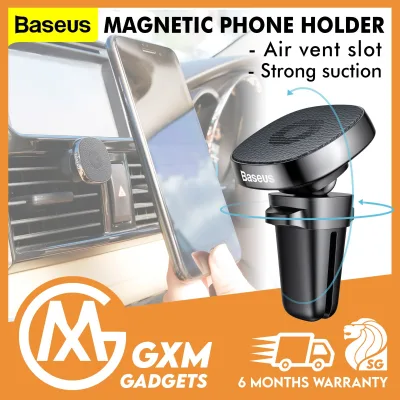 Baseus Privity Series Pro Airvent Magnetic Phone Holder Car Mount Holder Bracket 360 Degree Rotation