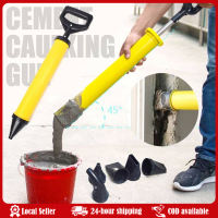 Grout Filling Tools Applicator Hand Tools With 4 Nozzles Caulking Gun Grouting Mortar Sprayer Cement Lime Pump Applicator Caulking Gun With 4 Nozzles Hand Tools Grouting Gun Cement Lime Pump Grouting Mortar Sprayer Grout Filling Tools