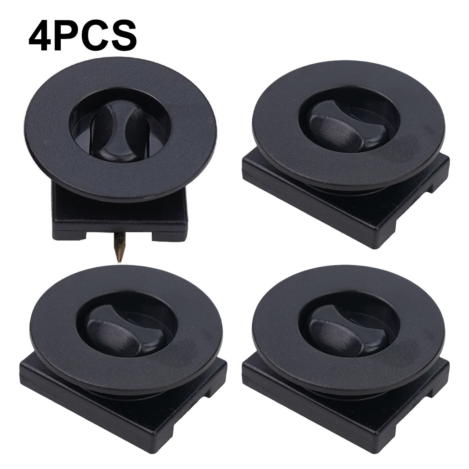 【Bonjoy】 Bộ đèn thảm lót ô tô đáng tin cậy của 4 clip cho một vị trí thảm an toàn [niceday phụ tùng ô tô bán nóng]