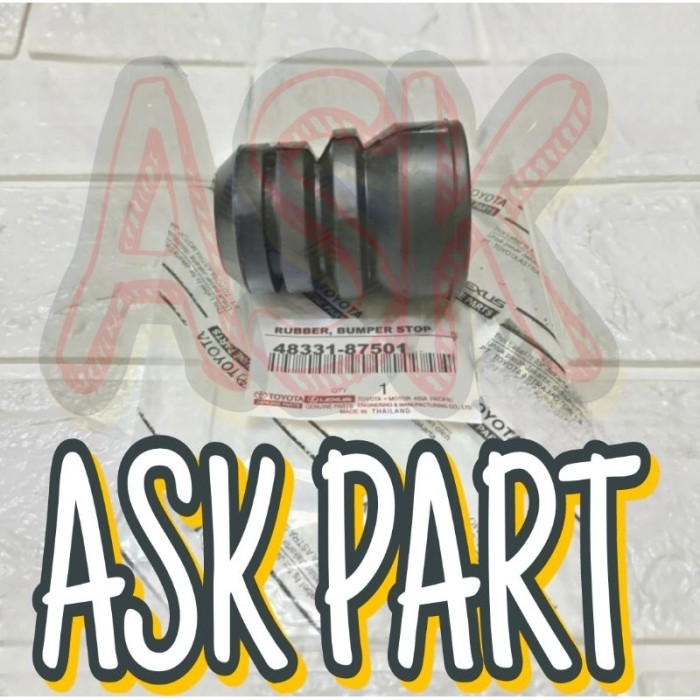 KARET STOPPER STOPER SHOCK BREAKER DEPAN FRONT TOYOTA VIOS YARIS LIMO Harga 32,550 rupiah*Gratis Ongkir