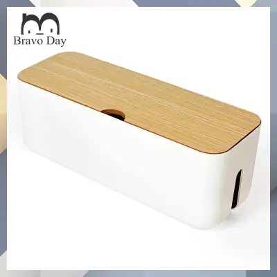 【Bravo Day】Cable Storage Box Power Strip Wire Case Anti Dust Charger Socket Organizer