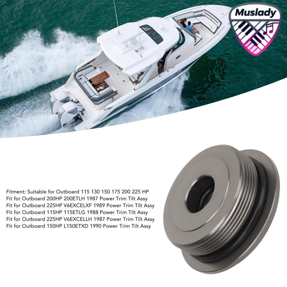 Muslady Trim ปลายกระบอกสกรูซีลประสิทธิภาพสูง 6G5 43821 01 Power Trim Tilt End Cap สำหรับ Outboard 115 ถึง 225HP ราคา 2,380 บาท*ส่งฟรี