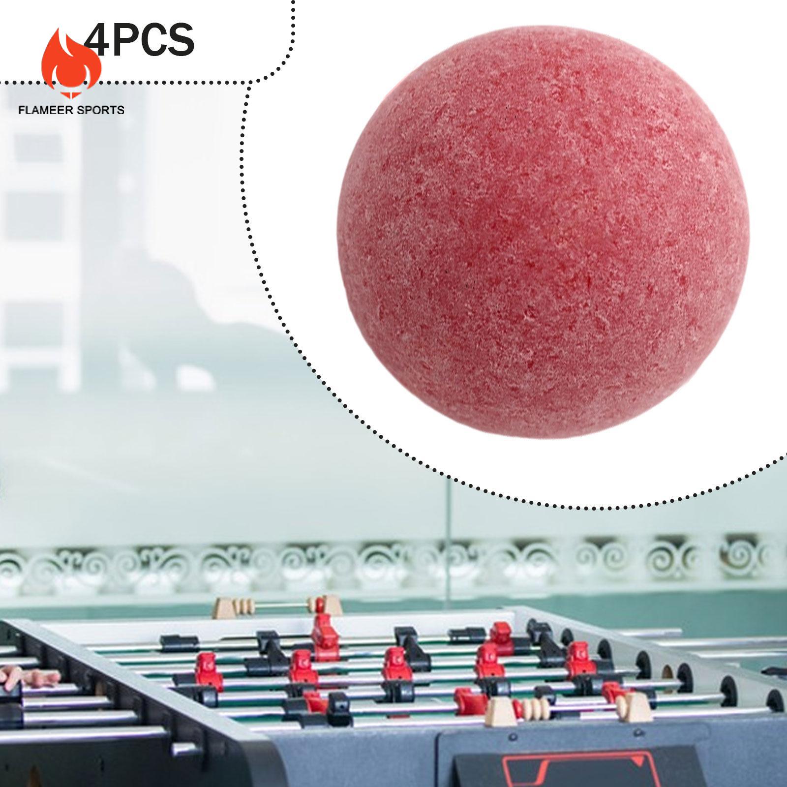 Flameer 4 Miếng Foosball Quả Bóng Bàn bi lắc Trò Chơi Quả Bóng Cho Trẻ Em Người Lớn Nhỏ Chính Thức 1.42 "Cho Bữa Tiệc Gia Đình Phù Hợp Trên Bàn