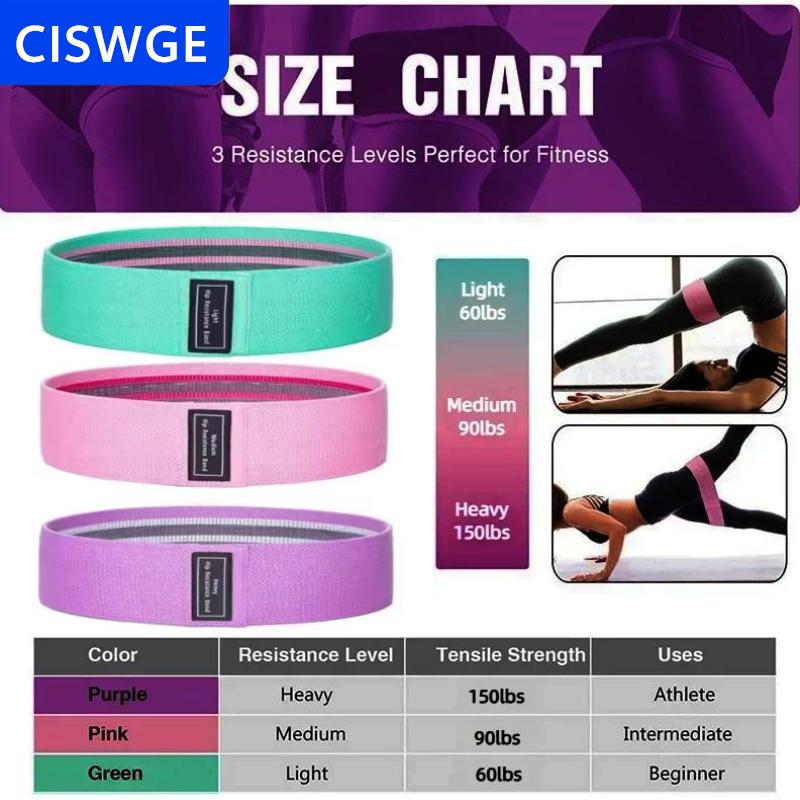[COD] CISWGE  Yoga ban nhạc bền kéo ban nhạc hip Vòng tròn chống trượt phòng tập thể dục kháng ban nhạc bài tập đàn hồi ban nhạc