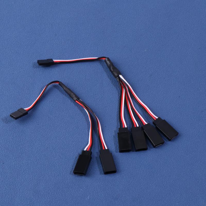 XINGHEC2 Cáp mở rộng servo dài 150mm 200mm thích hợp cho xe mô hình Tàu máy bay 1 đến 2 3 4 y-line