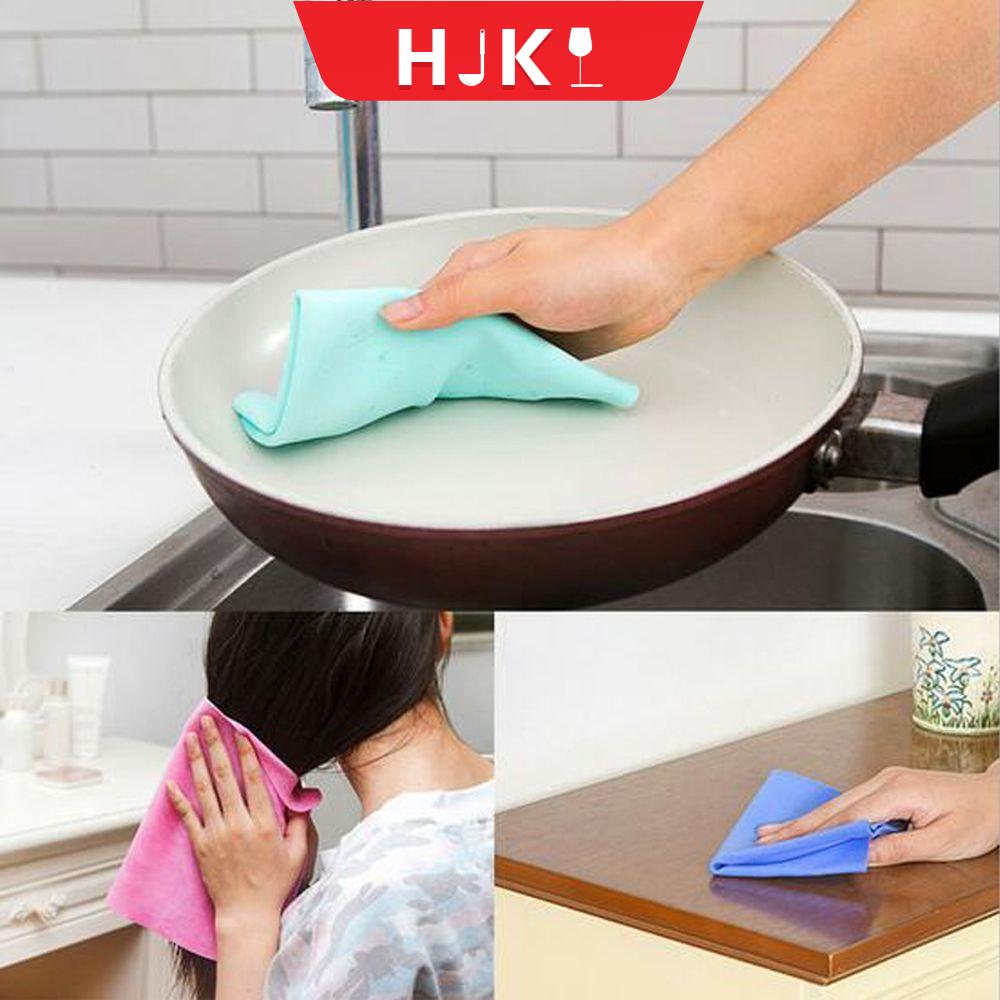 HJKL Thiên nhiên Hấp thụ Chăm sóc ô tô tại nhà Da sơn dương tổng hợp Khăn lau Rửa xe Khăn lau