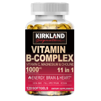 KIRKLAND Vitamin B Complex Capsules maintain nervous system function support cardiovascular health and enhance immunity