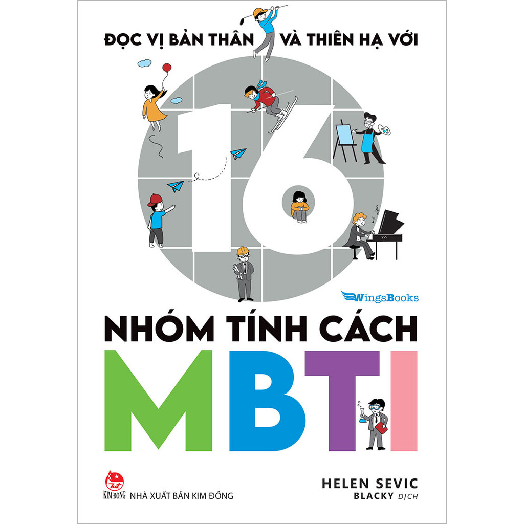 Sách - Đọc vị bản thân và thiên hạ với 16 nhóm tính cách MBTI