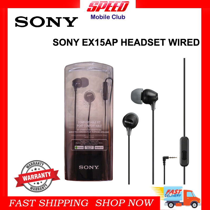 SONY EX15AP WIRED HEADSET | BRAND NEW | WITH WARRANTY Singapore