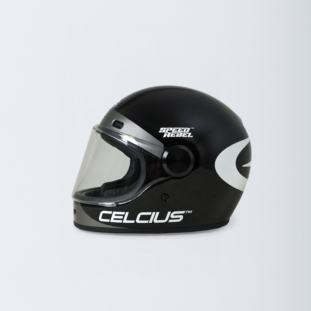 CELCIUS SPEED REBEL Helmet L03000691C Hitam Harga 1,345,000 rupiah*Gratis Ongkir