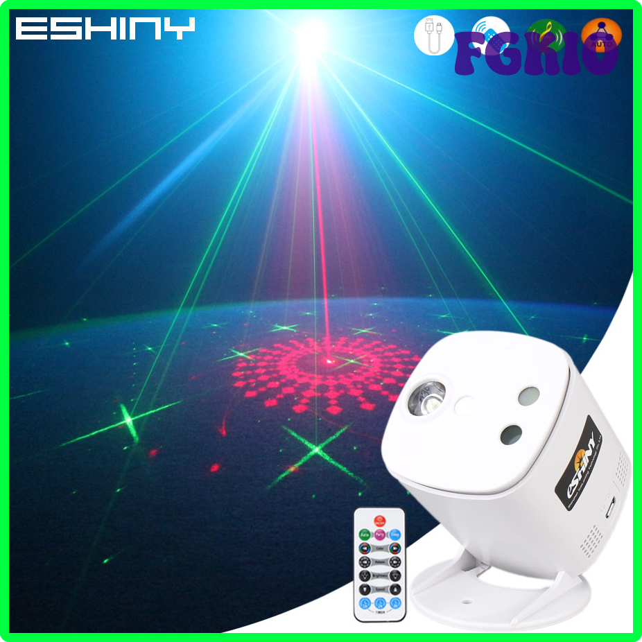 Fgkio eshiny RGB LED Aurora/64 mẫu máy chiếu DJ ánh sáng vũ trường tiệc bar khiêu vũ bầu trời đêm ph