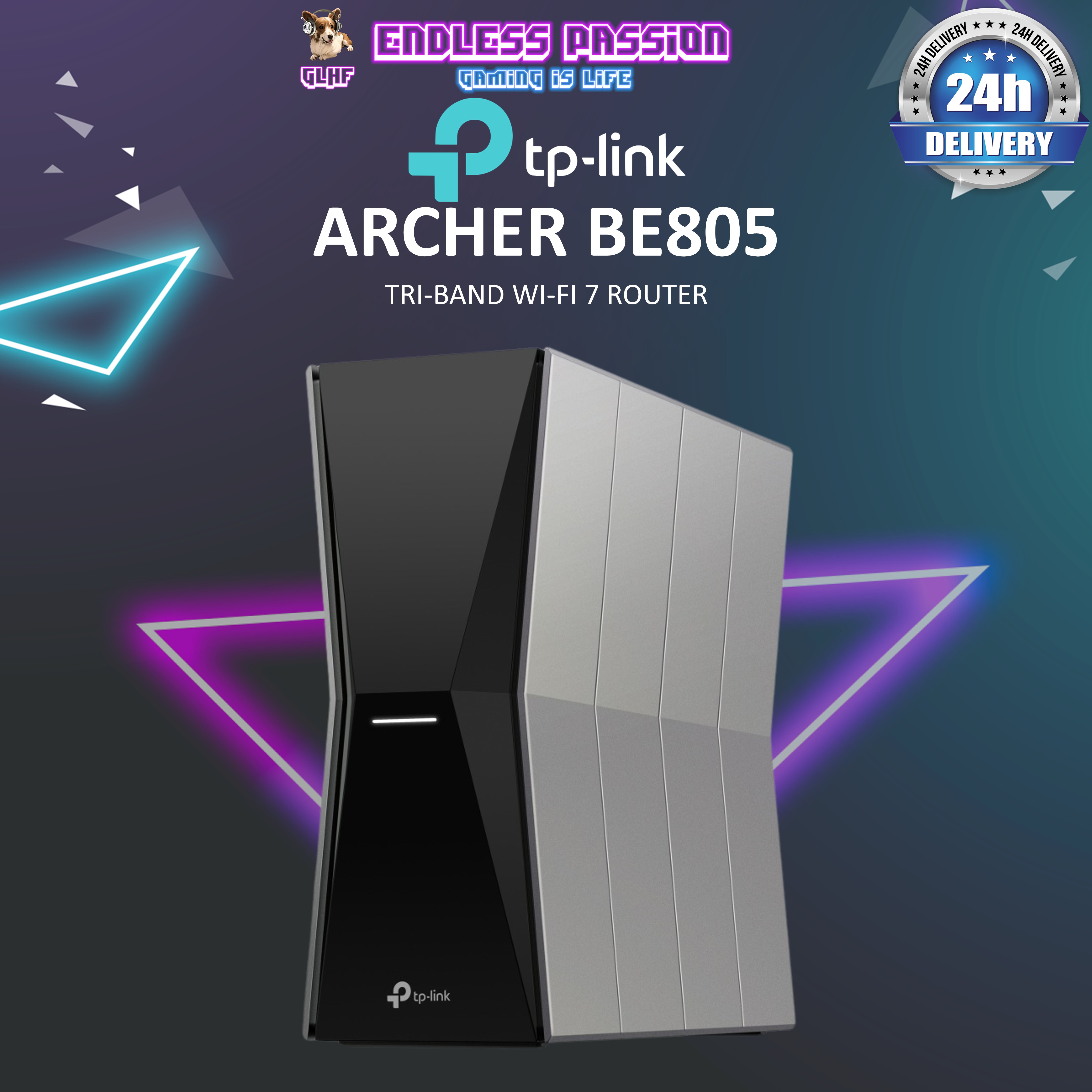 TP Link Archer BE550 Pro BE9700 Tri-Band Wi-Fi 7 Router | Lazada 