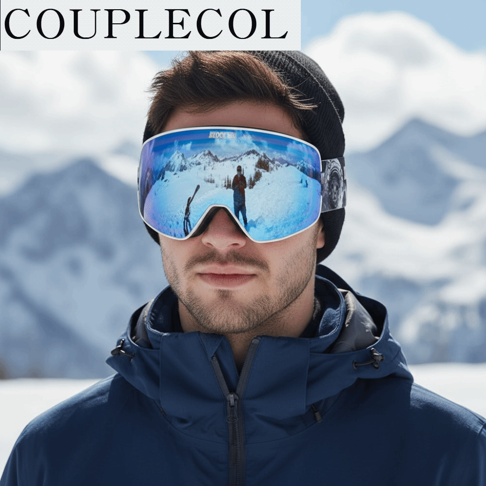 COUPLECOL Bảo vệ UV400 Kính trượt tuyết Hai lớp Chống sương mù Kính chống tuyết Chống gió Lớp phủ toàn phần Trượt tuyết Giá 700,170 Đồng*Miễn phí vận chuyển
